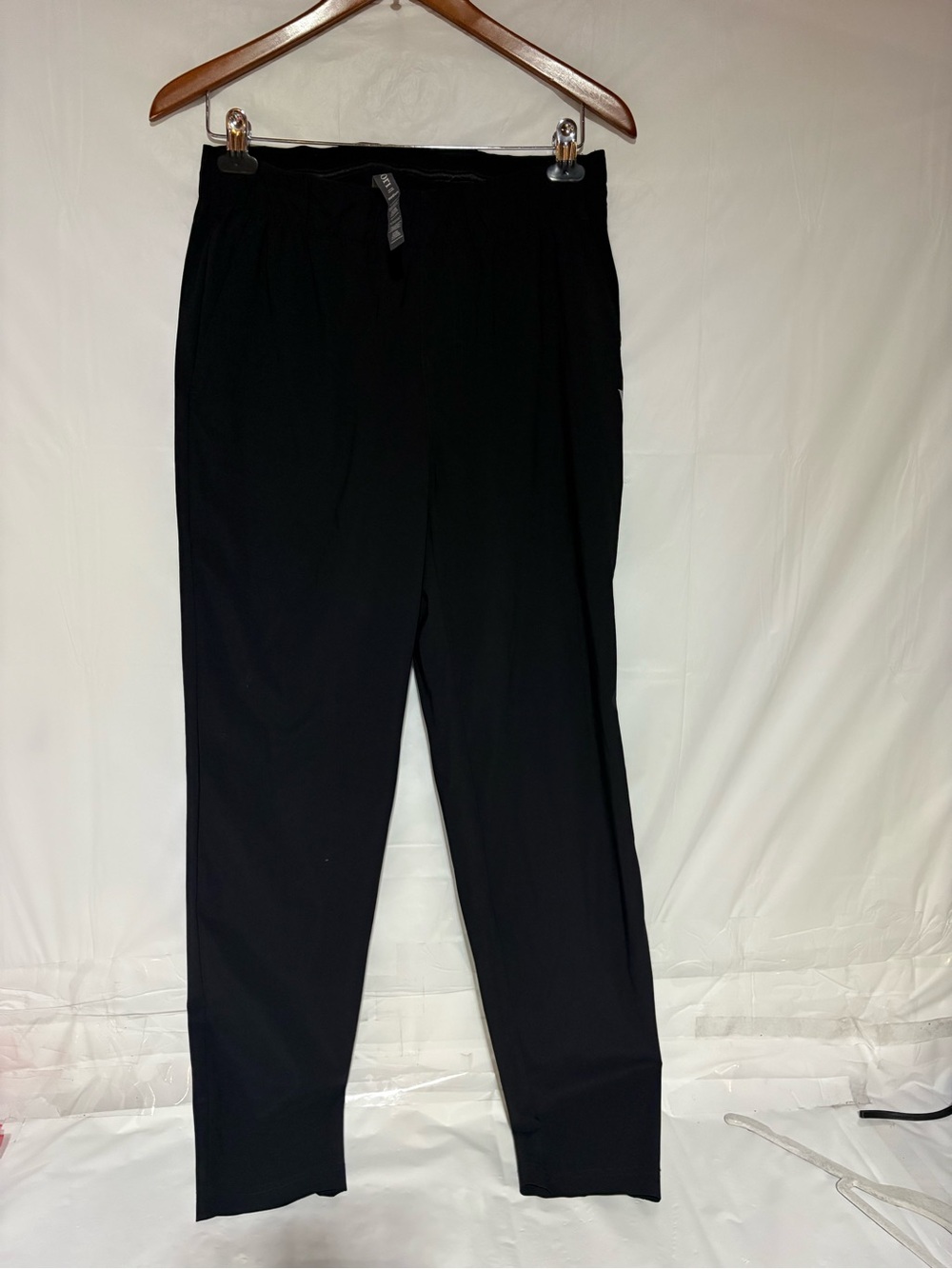 Vuori Black Slim Tapered Track Pants
